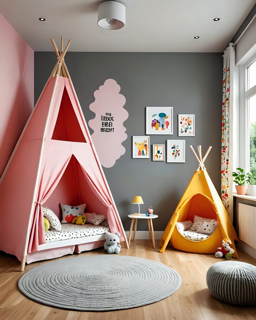 kamar anak kasur tenda 2