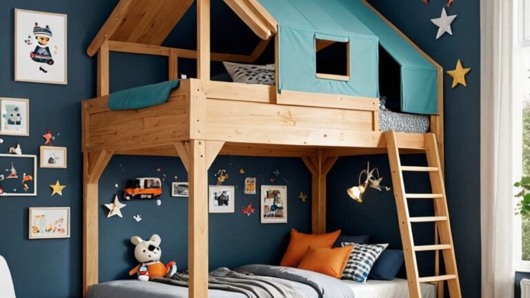 KAMAR ANAK UNIK BERATAP TENDA